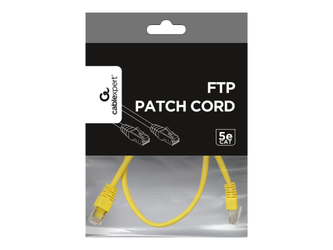 Alte Accesorii Rețelistică - GEMBIRD PP22-1M/Y Patch Cord S/FTP Cat5e 1m Galben