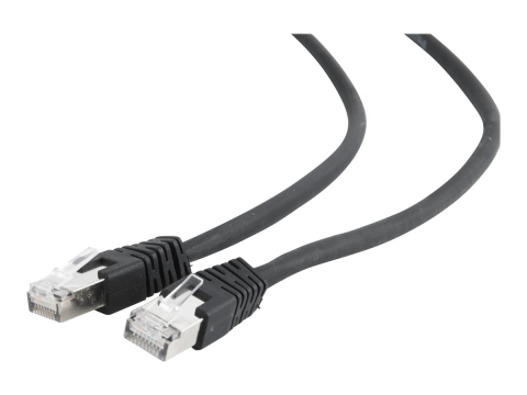 GEMBIRD PP6A-LSZHCU-BK-5M patchcord RJ45 cat. 6A SFTP LSZH 5m black [1]