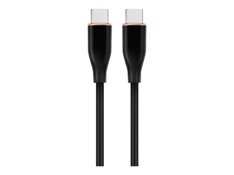 Periferice & Accesorii - Gembird Premium Silicon Type‑C PD Cable 1.5m Black