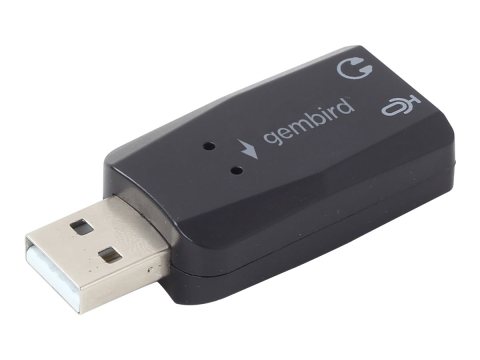 Plăci de sunet - Gembird SC‑USB2.0‑01 – Placă de sunet externă USB 2.0, 48 kHz, stereo