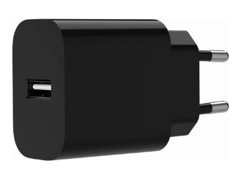 Încărcătoare & Powerbank - Gembird TA‑UC‑1A12‑01‑BK – Încărcător USB 12W, 2.4A, Black