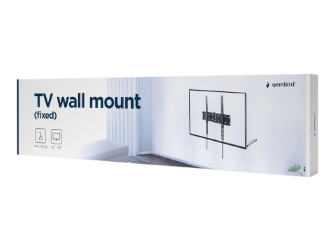 Gembird WM‑55F‑02 – Suport TV perete fixed 32–55", 40 kg [1]