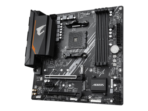 GIGABYTE B550M AORUS ELITE AM4 microATX Motherboard – Main Image [1]