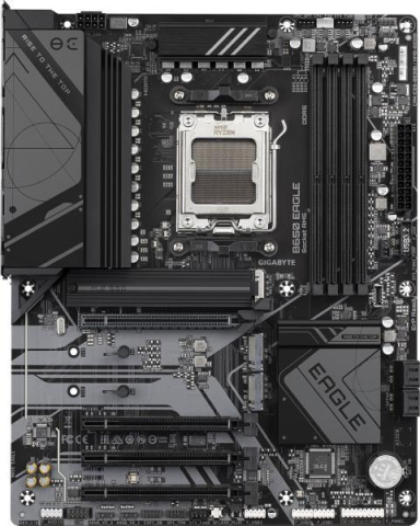 Plăci de Bază Amd - GIGABYTE B650 EAGLE – AM5, DDR5, 3× M.2, 4× SATA, ATX
