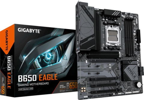 GIGABYTE B650 EAGLE – AM5, DDR5, 3× M.2, 4× SATA, ATX [2]