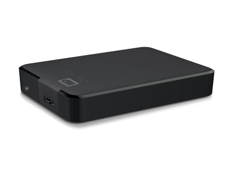 Western Digital Elements Portable 6TB USB 3.0 Front View [1]