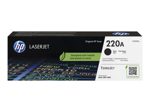 Tonere imprimante laser - HP 220A (W2200A) – Toner Original Negru, 2000 pagini