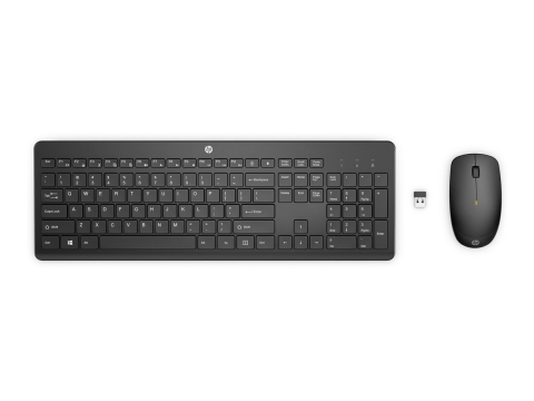 Tastaturi wireless - HP 235 Wireless Mouse & Keyboard Combo – Full‑Size, 2.4 GHz, Optical 1600 DPI (EU)