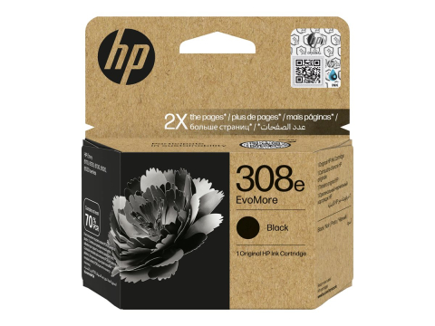 Imprimante, Scannere, Consumabile - HP 308e EvoMore Black Original Ink Cartridge 7FP22UE