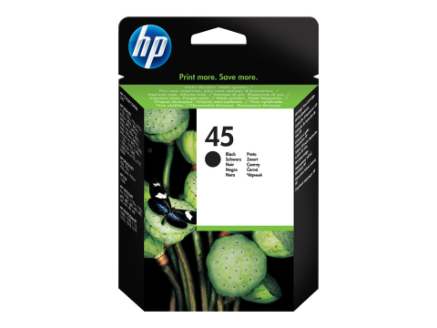 Cerneală & Cap de Printare - HP 45 Black 51645AE – Cartuș original 42 ml, 930 pagini