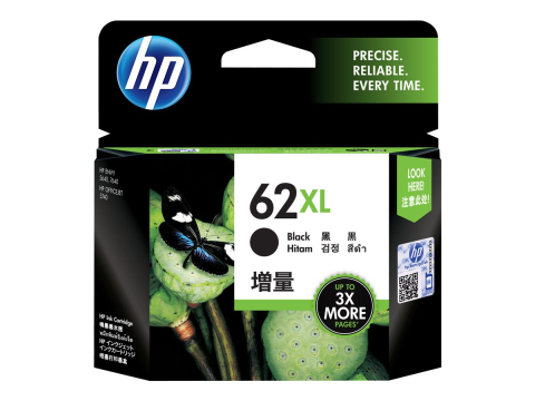 Cerneală & Cap de Printare - HP 62XL Black – Cartuș original High Yield, 600 pagini