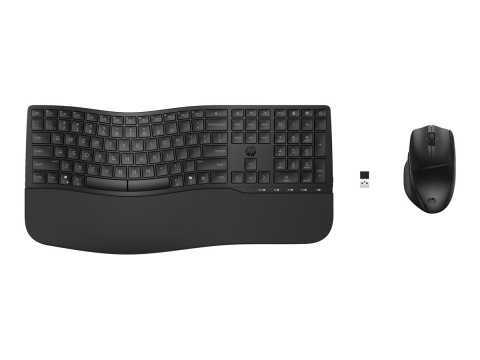 Kit-uri Tastatura si Mouse - HP 685 CFT Dual‑Mode Keyboard Mouse Combo, Wireless + Bluetooth