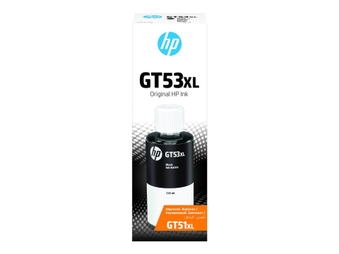 Imprimante, Scannere, Consumabile - HP GT53 Black 135 ml – Cerneală Originală HP 1VV21AE, 6000 pagini