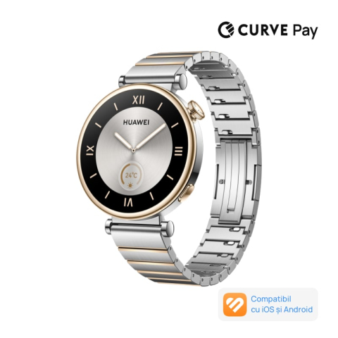 Wearables - Huawei Watch GT 4 – 41mm Stainless Steel, AMOLED 1.32", 5ATM