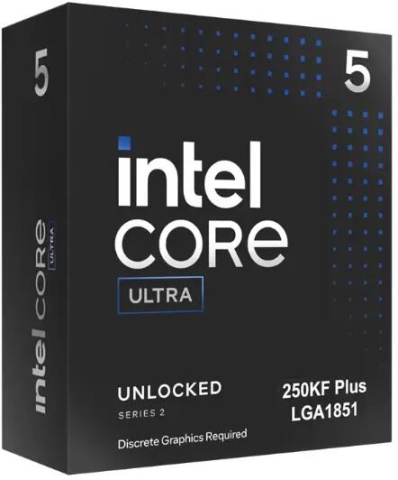 Procesoare Desktop - Intel Core Ultra 250KF Plus – 14‑Core, 4.2 GHz, 30 MB Cache, LGA1851