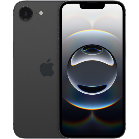 Telefoane - Apple iPhone 16e – 128GB, Black, 6.1", 48MP, 5G