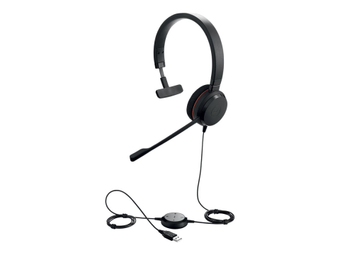 Jabra Evolve 20 MS Mono – Headset USB On‑Ear, Noise‑Cancelling [7]