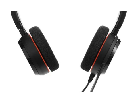 Jabra Evolve 20 USB C/A MS Stereo – Headset On‑Ear, Noise‑Isolating, MS Certified [1]