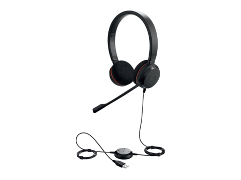 Jabra Evolve 20 USB C/A MS Stereo – Headset On‑Ear, Noise‑Isolating, MS Certified [6]