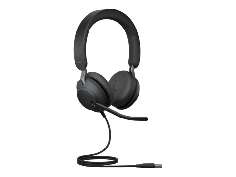 Casti PC - Jabra Evolve2 40 SE UC Stereo – USB‑C/USB‑A, UC Certified