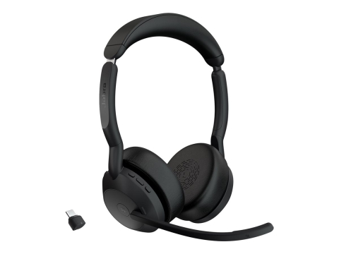 Jabra Evolve2 55 MS Stereo – ANC, Bluetooth 5.2, Link380c USB‑C [1]