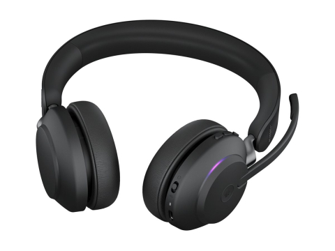 Casti PC - Jabra Evolve2 65 MS Stereo – Bluetooth, USB‑A, MS Teams