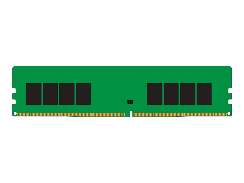 Memorii - Kingston 32GB DDR4 3200MHz DIMM – CL22, 2Rx8, Non‑ECC (KVR32N22D8/32)