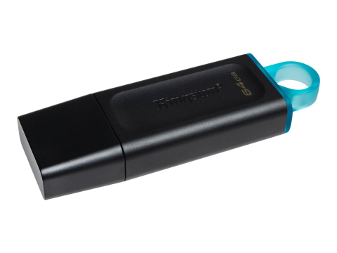 Kingston DataTraveler Exodia 64GB USB 3.2 Black Teal [1]