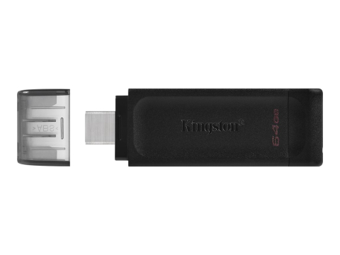 Memorii - Kingston DataTraveler 70 64GB – USB‑C 3.2 Gen1 (DT70/64GB)