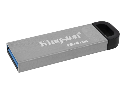 Memorii - Kingston DataTraveler Kyson 64GB – USB 3.2 Gen 1, 200MB/s, Metal