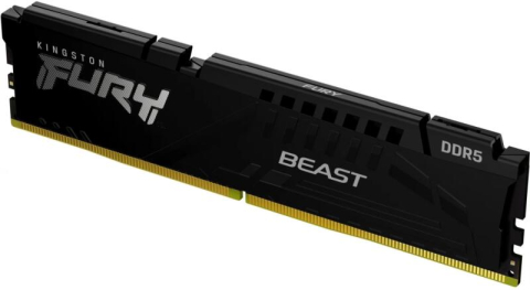 Memorii - Kingston FURY Beast 16GB DDR5 6000MHz CL30 – KF560C30BBE‑16