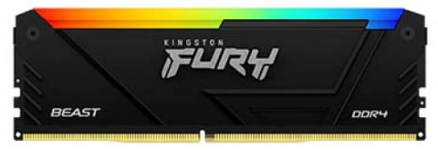 Memorii - Kingston FURY Beast RGB 16GB DDR4 3600MHz CL18 – KF436C18BB2A/16