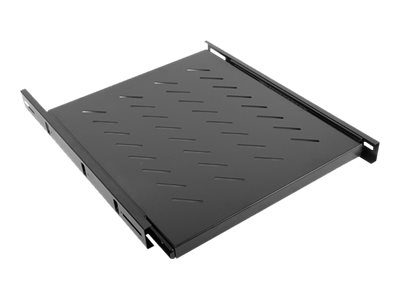Server, Storage &  UPS - LANBERG AK‑1007‑B – Poliță Rack 19” 1U Sliding/Fixed, Negru
