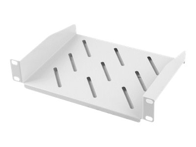 Server, Storage &  UPS - LANBERG AK‑1012‑S – Poliță Rack 10” 1U, 20 kg, Gri