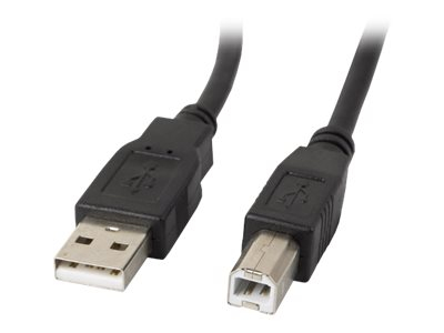 Lanberg CA‑USBA‑11CC‑0050‑BK – Cablu USB 2.0 AM‑BM 5 m cu ferită [1]