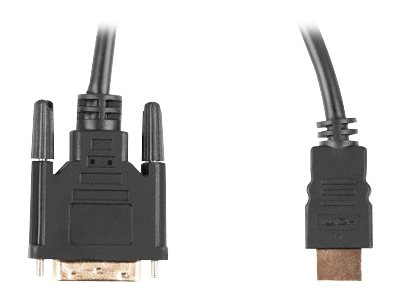Lanberg HDMI → DVI‑D Dual Link 4K 30Hz, 1.8m, Black [1]