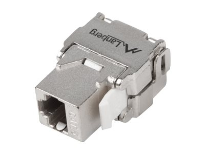 Cabluri si adaptoare - Lanberg KSF6‑2000 – Keystone RJ45 Cat.6 FTP, LSA 180°