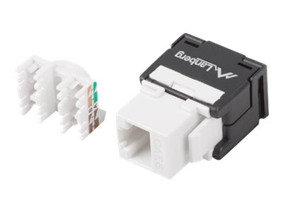 Cabluri si adaptoare - Lanberg KSUA‑2000 – Keystone RJ45 Cat.6A UTP, LSA 180°