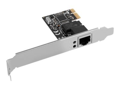 Network Accessories - Lanberg PCE-1GB-201, Placă de Rețea PCI-E, Gigabit Ethernet, Low Profile