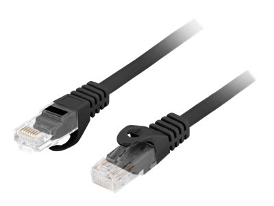 Network & Smart Home - LANBERG Patchcord Cat.6 UTP LSZH CU 10m – Negru, Fluke Passed