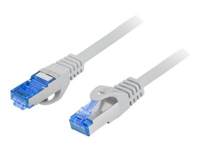LANBERG Patchcord CAT 6A S/FTP LSZH CCA 15m Grey [1]