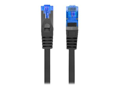 Lanberg Cat.6A S/FTP LSZH 1m – Patchcord RJ45 Negru [1]