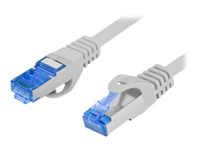 Network Accessories - Lanberg Cat.6A S/FTP LSZH 2m – Patchcord RJ45 Grey