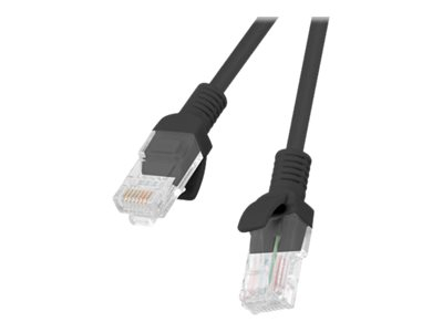 Network Accessories - Lanberg PCU5‑10CC‑0300‑BK – Patch Cord Cat.5e 3m UTP, Black