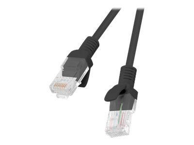 LANBERG PCU5‑10CC‑1500‑BK – Patchcord Cat.5e UTP 15m Negru [1]