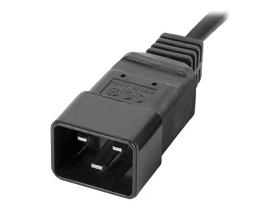 LANBERG PDU 19” 1U – 2× C19 + 8× C13, 16A, Cablu 2m [1]