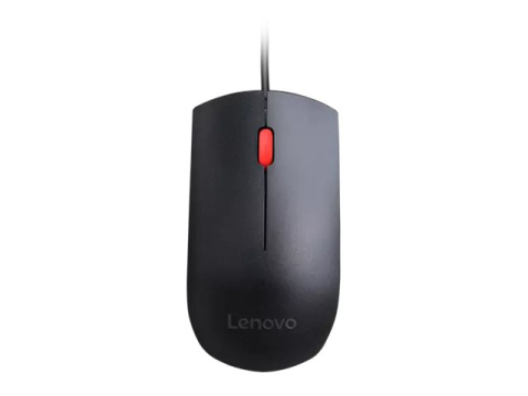 Mouse, Trackballs & Presenters - Lenovo Essential USB Mouse – 4Y50R20863, 1600 DPI, Wired