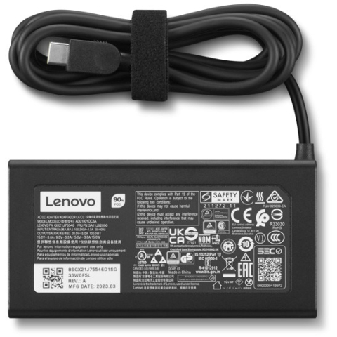 Lenovo GX21V43585 – Adaptor USB‑C 100W, EU, Negru [2]