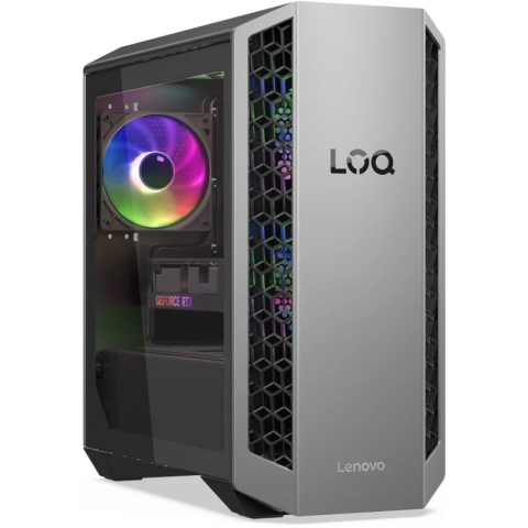 Desktop  PC Gaming - Lenovo LOQ Tower 26ADR10 – Ryzen 7 8745HX, RTX 5060 Ti, 16GB DDR5