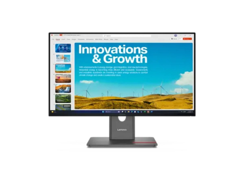 Monitoare Business - Lenovo ThinkVision P24QD‑40 23.8 QHD IPS 120Hz USB‑C Docking